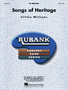 cover Songs of Heritage Concert Band sheet music cover
